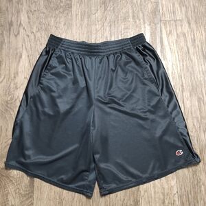 Champion black polyester basketball performance shorts Men's Size XL